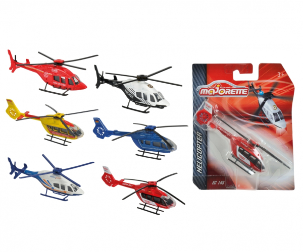 Majorette 212053130 - Helicopter Assortiment, sortiert
