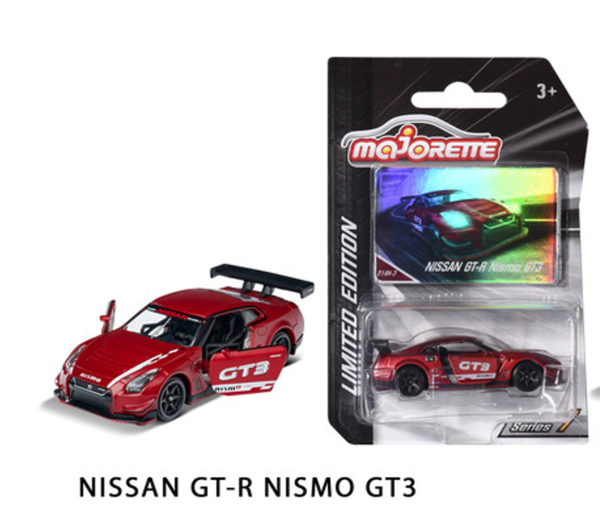 Majorette 212054024 - Limited Edition 7, Nissan GT-R Nismo GT3