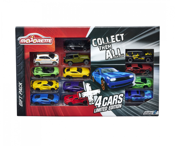 Majorette 212054029 - Giftpack 9+4 Limited Edition 8
