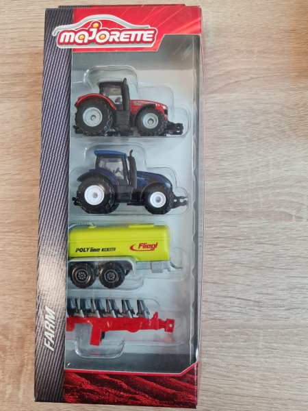 Majorette 212057420 - Farm, 4er Set