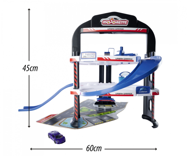 Majorette 212059985 - Urban Garage + 1 Car