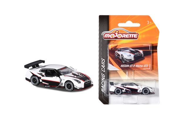 Majorette 212084009Q27 - Racing Nissan GT-R Nismo GT3 + Sammelkarte