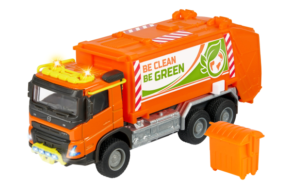 Majorette 213743000 - Volvo Truck Garbage Collector