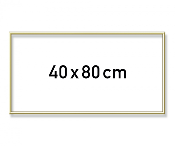 Schipper 605130708 - Alurahmen Gold 40 x 80 cm