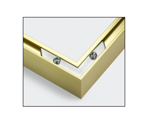 Schipper 605170704 - Alurahmen Quattro Gold 18 x 24 cm