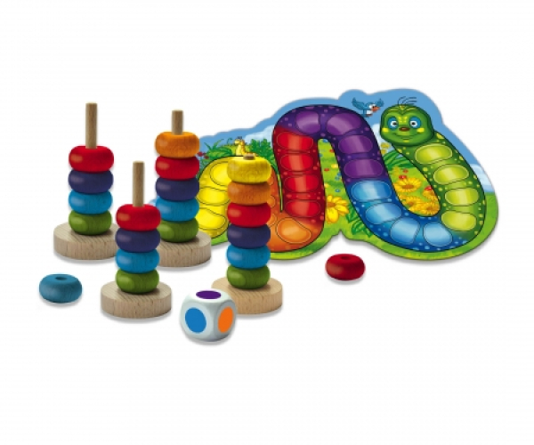 NORIS 606011235 - Mein buntes Türmchen-Spiel