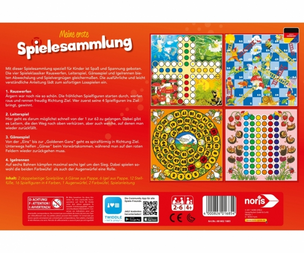 Noris 606021685 - Meine erste Spielesammlung