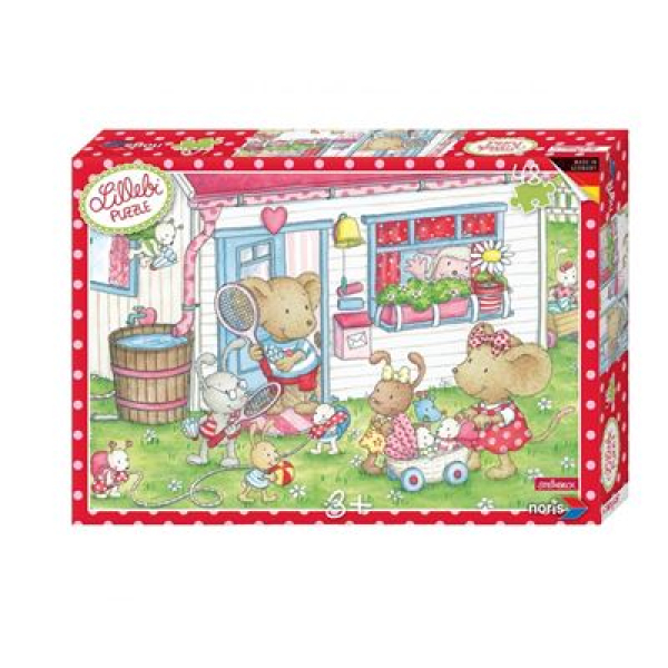 Noris 606038059 - Lillebi - Puzzle 48 tlg. ''Spielen''