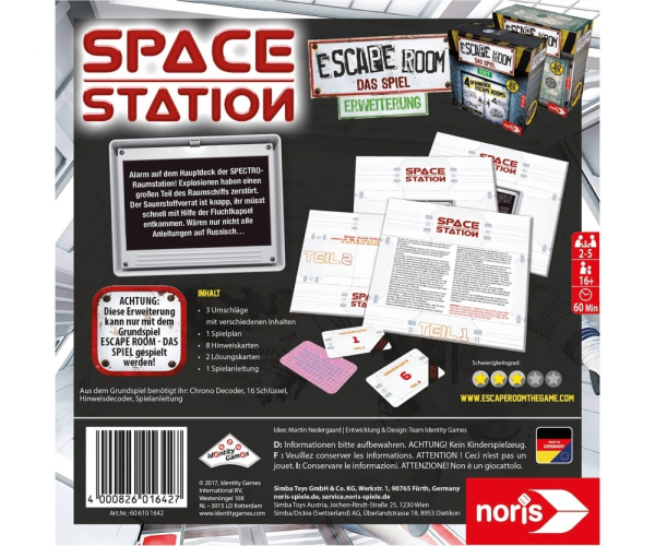 NORIS 606101642 - Escape Room Space Station (Erweiterung)
