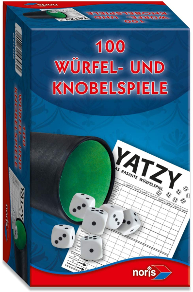 Noris 606154308  - 100 Würfel- und Knobelspiele