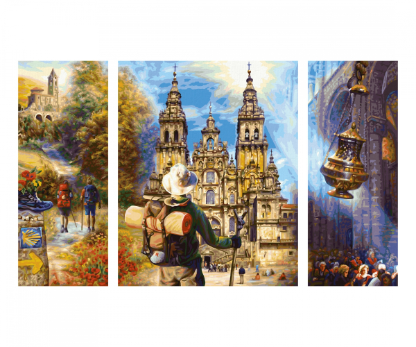 Schipper 609260854 MNZ - Der Jakobsweg (Triptychon)