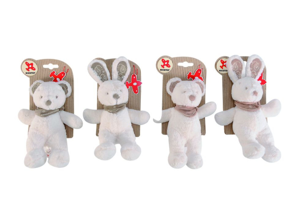 Nicotoy 6305795265 - Plüschbär mit Halstuch, sortiert,  ca. 20 cm
