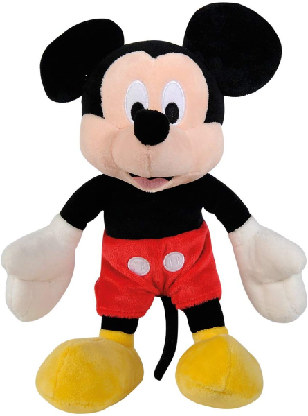 Simba 6315872632 - Disney Mickey Mouse Clubhouse Basic, Mickey ca.25 cm