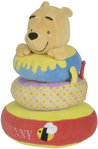 Simba 6315873650 - Disney Winnie the Pooh Stapelpyramide ca. 23 cm