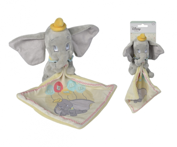 Simba 6315876963 - Disney Dumbo Cute mit Schmusetuch