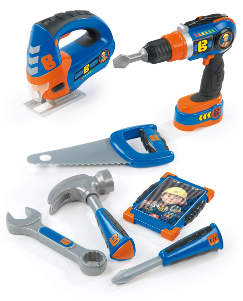 Smoby 360134 - Bob der Baumeister, Werkzeugset