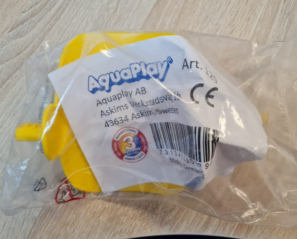 AquaPlay 8700000129 - Schaufelrad/Paddelrad gelb
