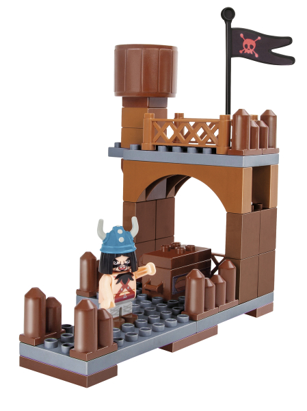 BIG 800057066 - Playbig Bloxx Wickie Svens Festung