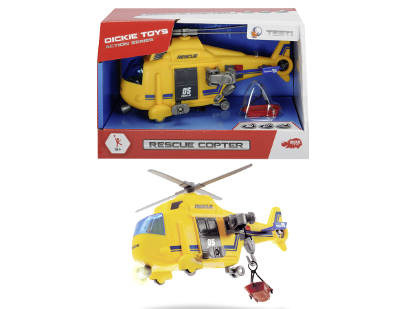 Dickie 203302003 - Rescue Copter, ca. 18 cm