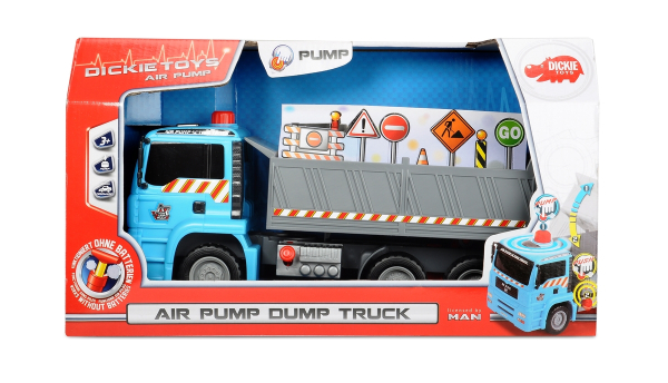 Dickie 203805001 - Air Pump Dump Truck