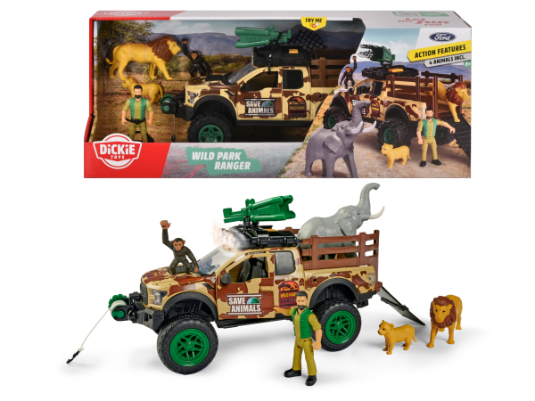 Dickie 203837016 - Playlife, Wild Park Ranger Set