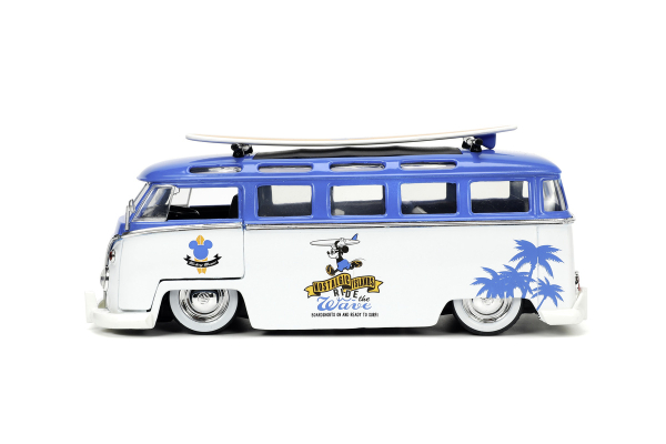 Jada 253075001 - 1:24 Mickey Mouse & Volkswagen T1 Bus mit Figur