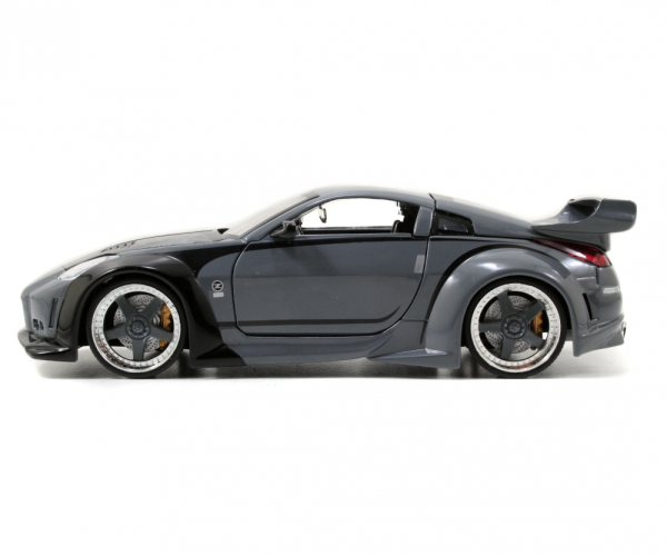 Jada 253203006 - 1:24 Fast & Furious 2003 Nissan 350Z schwarz/grau