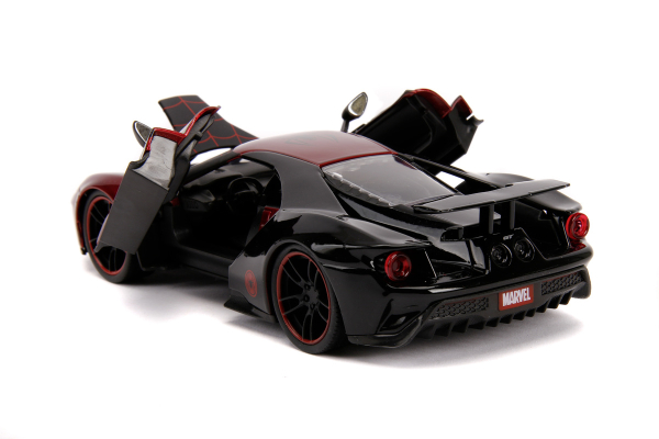 Jada 253225008 - 1:24 Spiderman Miles Morales 2017 Ford GT