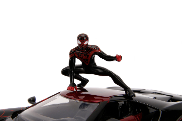 Jada 253225008 - 1:24 Spiderman Miles Morales 2017 Ford GT