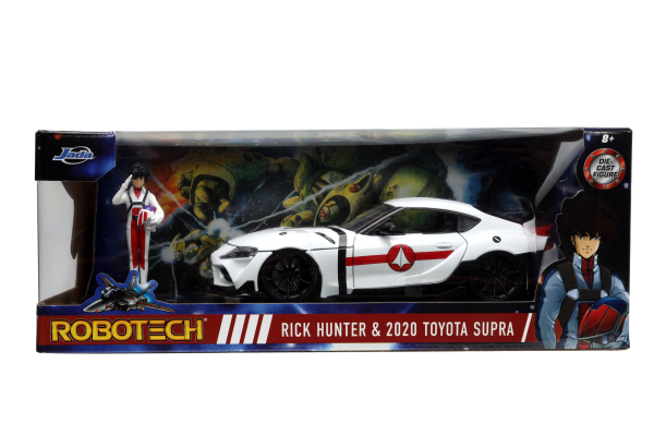 Jada 253255050 - 1:24 Robotech R. Hunter ´20 Toyota Supra mit Figur