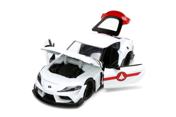 Jada 253255050 - 1:24 Robotech R. Hunter ´20 Toyota Supra mit Figur
