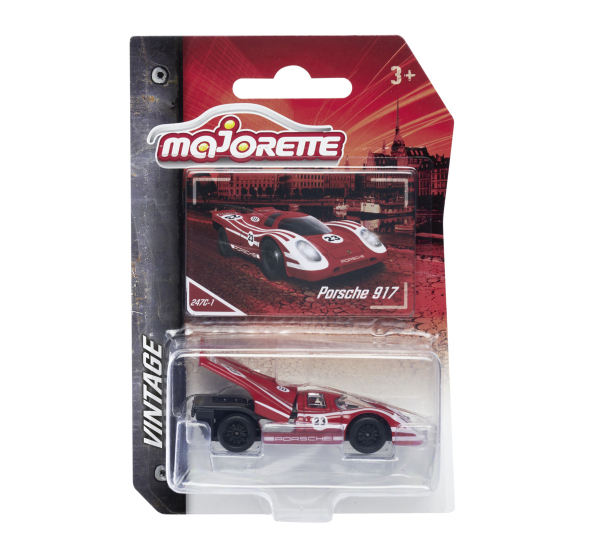 Majorette 212052010Q07 - Vintage Porsche 917 rot