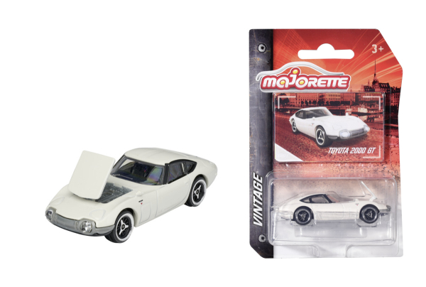 Majorette 212052010Q08 - Vintage Toyota 2000 GT weiss