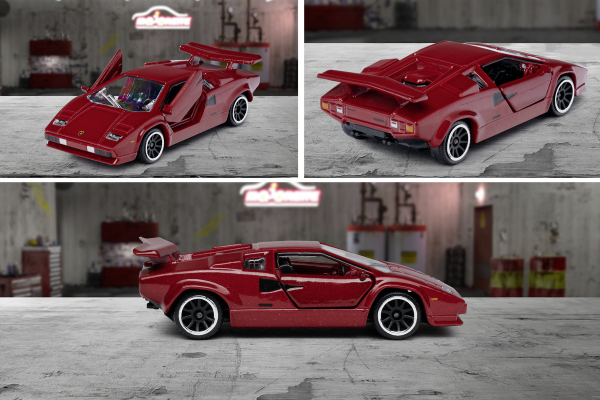 Majorette 212052010Q09 - Vintage Lamborghini Countach rot