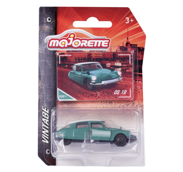 Majorette 212052010Q11 - Vintage Citroën DS 19, green