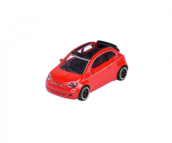 Majorette 212053051Q08 -Street Cars Fiat 500 Icon, rot