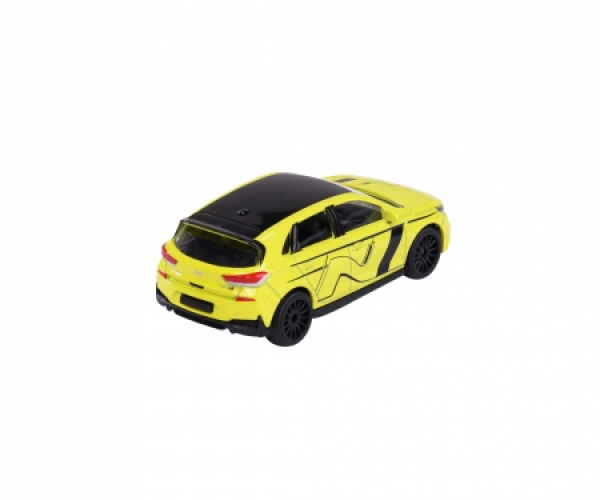 Majorette 212084009Q32 - Racing Hyundai i30N, gelb