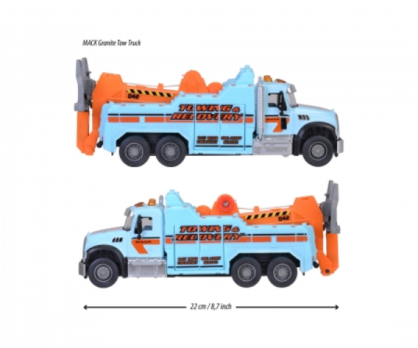 Majorette 213743006 - Mack Granite Tow Truck