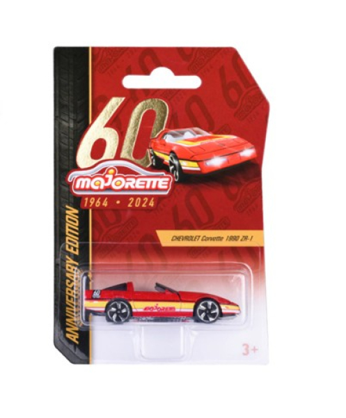 Majorette 212054100 - Anniversary Edition Premium Chevrolet Corvette 1990 ZR-1 (1990)