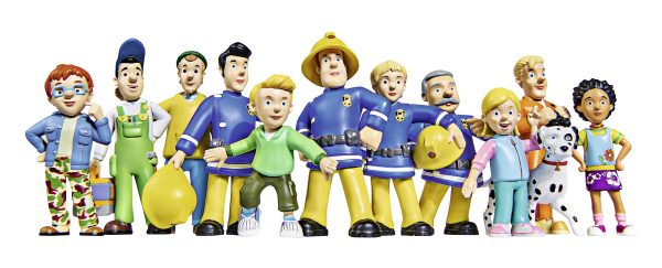 Simba 109251025 - Feuerwehrmann Sam Sammelfiguren Serie 1, 12-fach sortiert