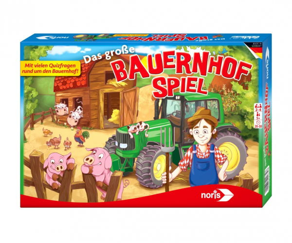 NORIS 60601632 - Das große Bauernhofspiel