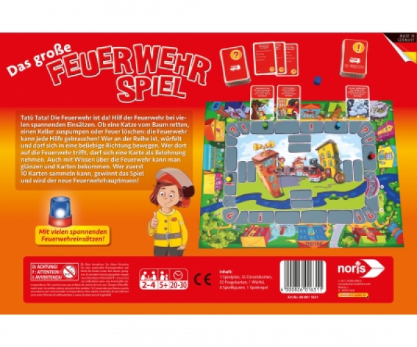 NORIS 606011631 - Das große Feuerwehrspiel