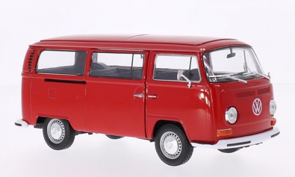 WELLY 22472 - 1:24 Volkswagen T2 Bus, rot, 1972