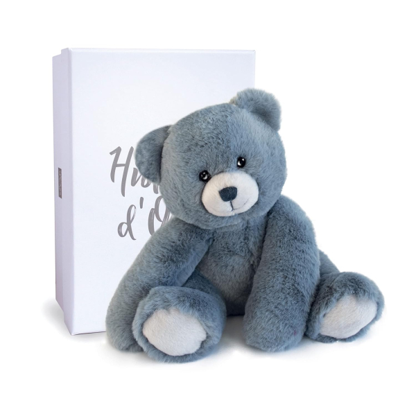 Histoire d'ours Ours Oscar – Blue Jean 25 cm HO3024 Blau klein