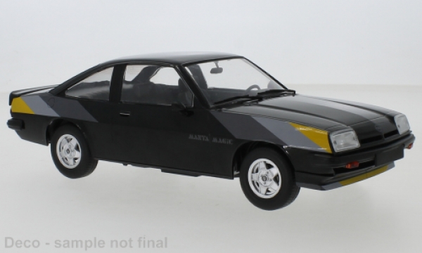 MCG 18256 - 1:18 Opel Manta B Magic, schwarz, 1980