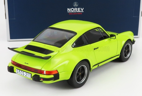 NOREV 187666 - 1:18  Porsche 911 Turbo Coupé 3,0 1976 light green