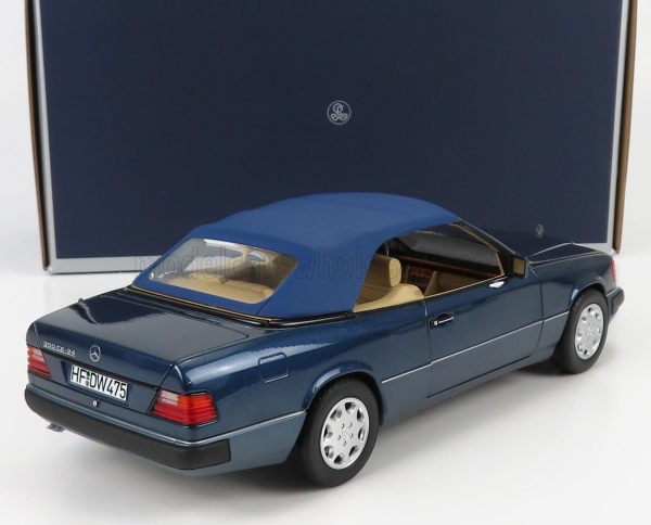 NOREV 183879 - 1:18 Mercedes Benz E-Klasse 300CE 24V (A124) Cabriolet 1991 blau