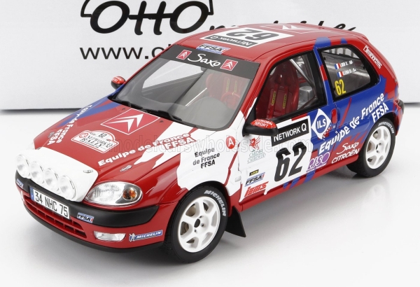 OTTO MOBILE 1:18 Citroen Saco VTS (night version) #62 Rally Rac Lombard 2000