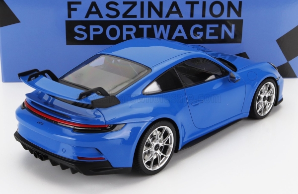 Minichamps 143069015 - 1:18 Porsche 911 (992) GT3 Coupe 2021 Shark Blue