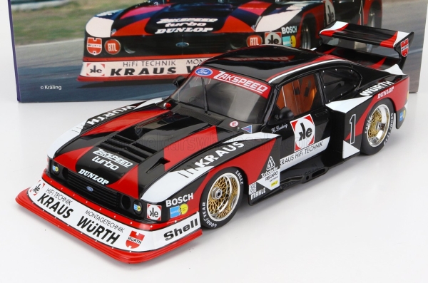 WERK83 W1804009 - 1:18 Ford Capri Turbo Gr.5 KRAUS #1 Season DRM 1980